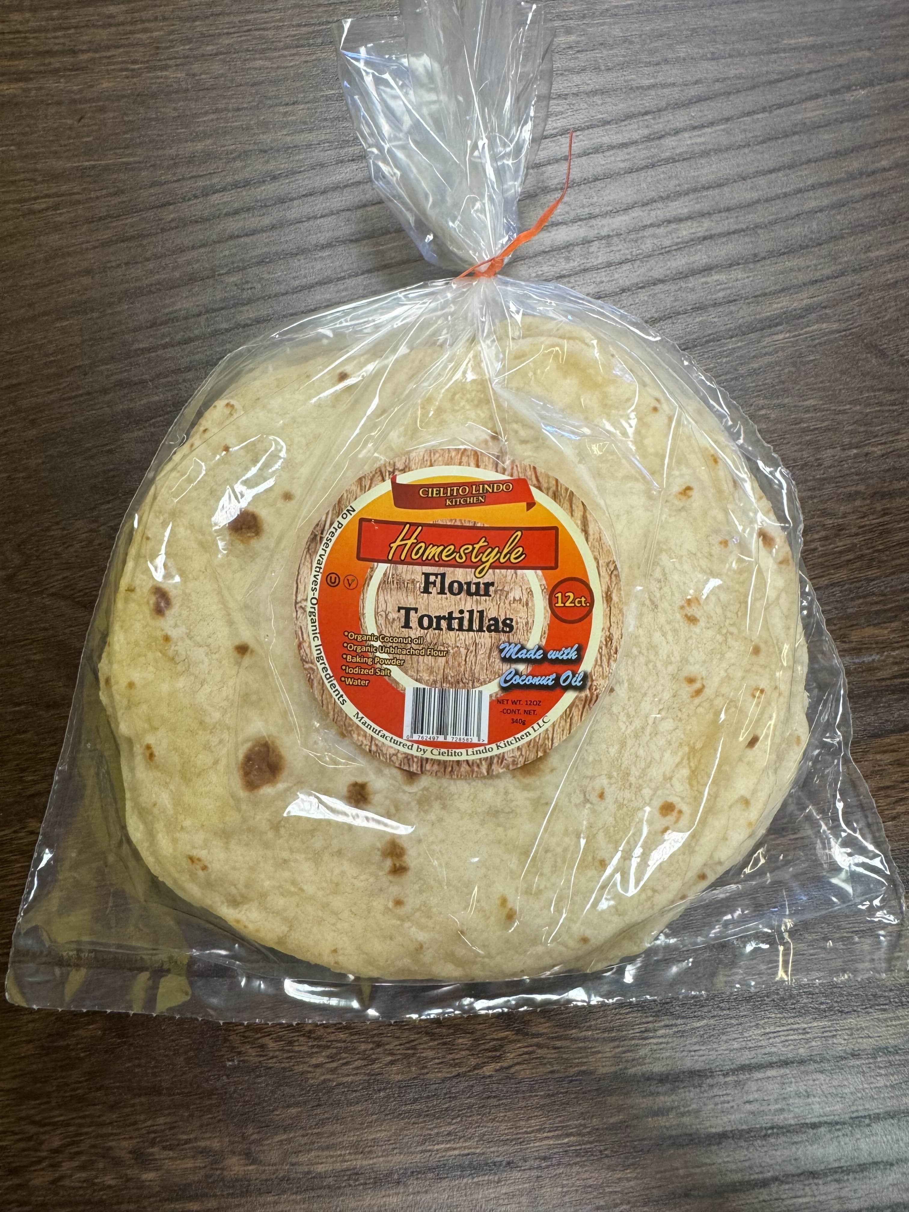 Cielito Lindo Organic Flour Tortilla
