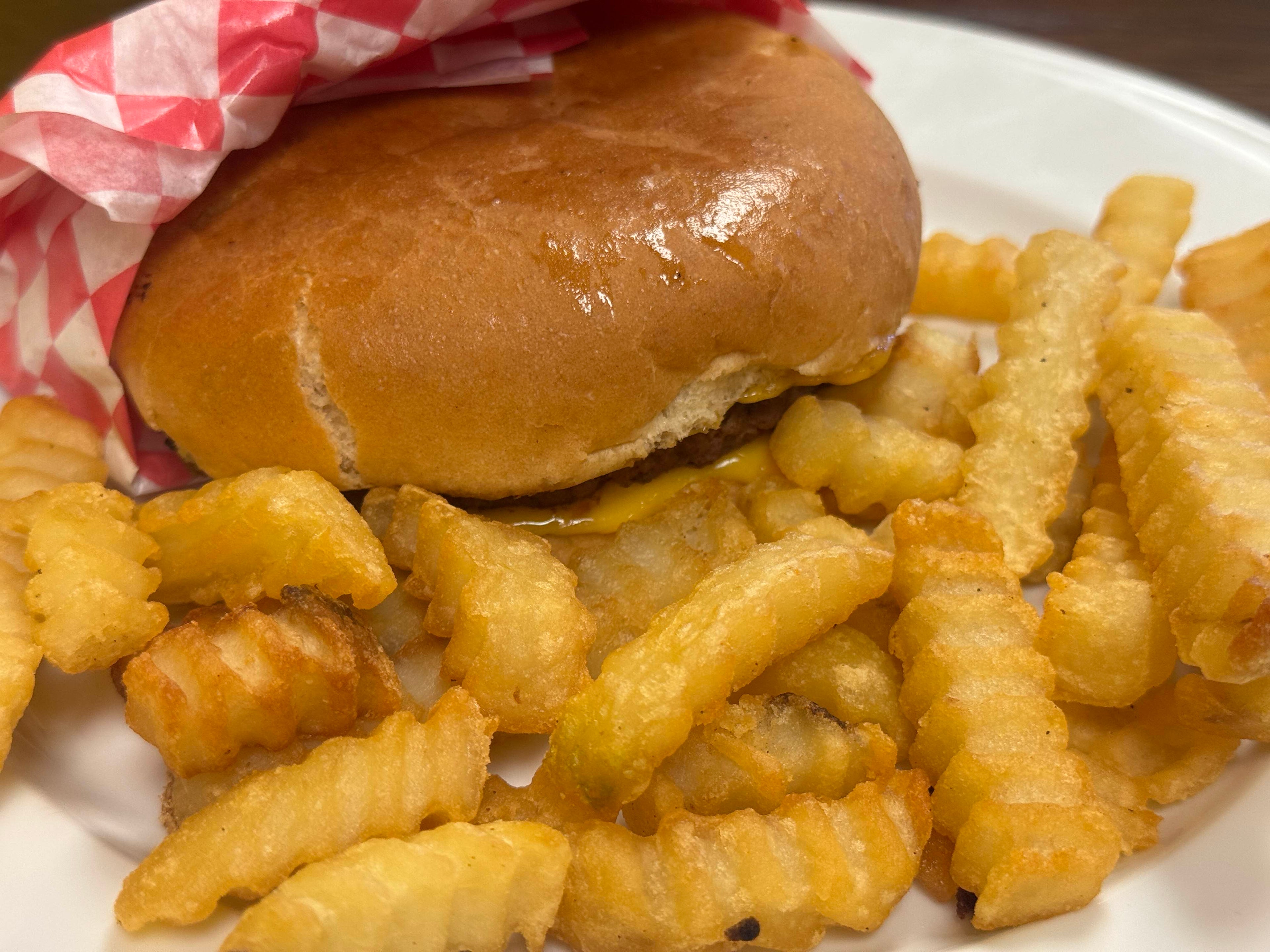 Cheeseburger with Fries
